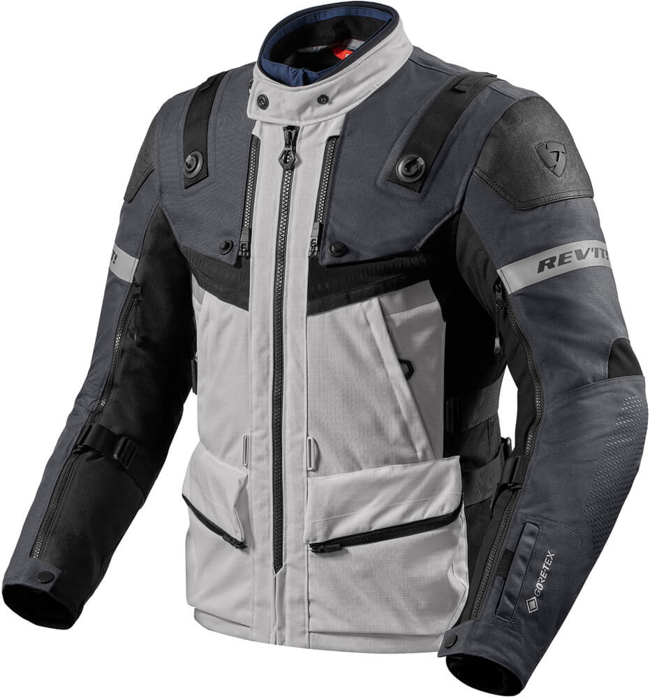 REV'IT Defender 3 GTX Jacket Silver/Antracite