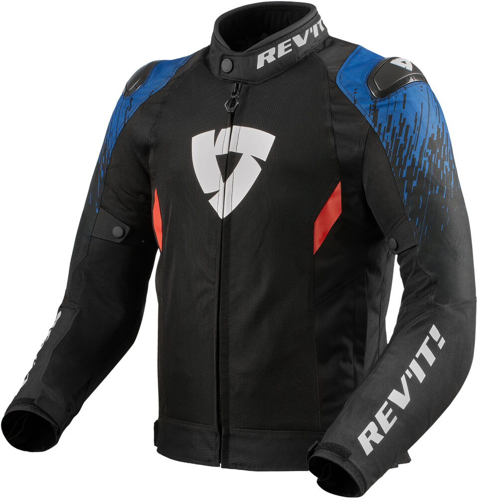 REV'IT Quantum 2 Air Jacket Black/Blue