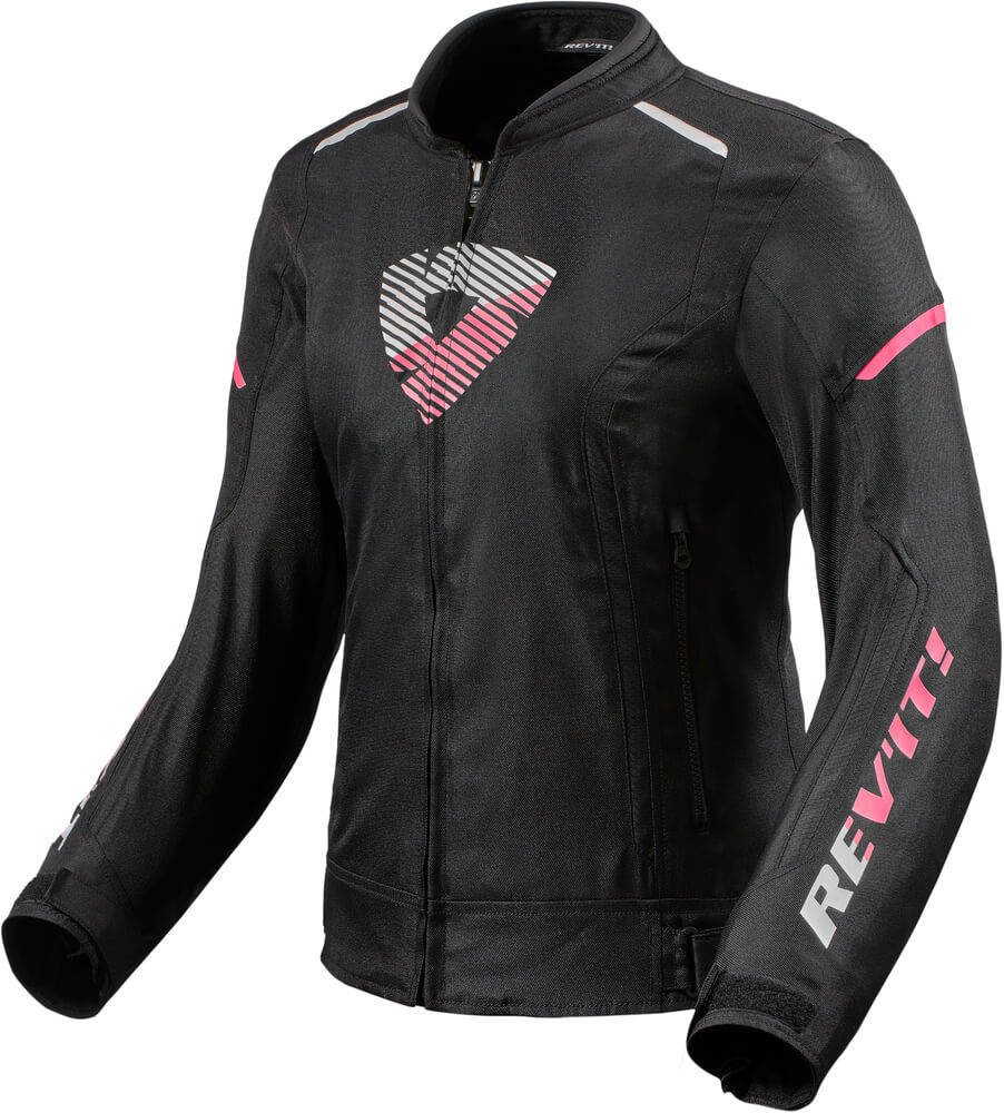 REV'IT Sprint H2O Ladies Jacket Black/Pink