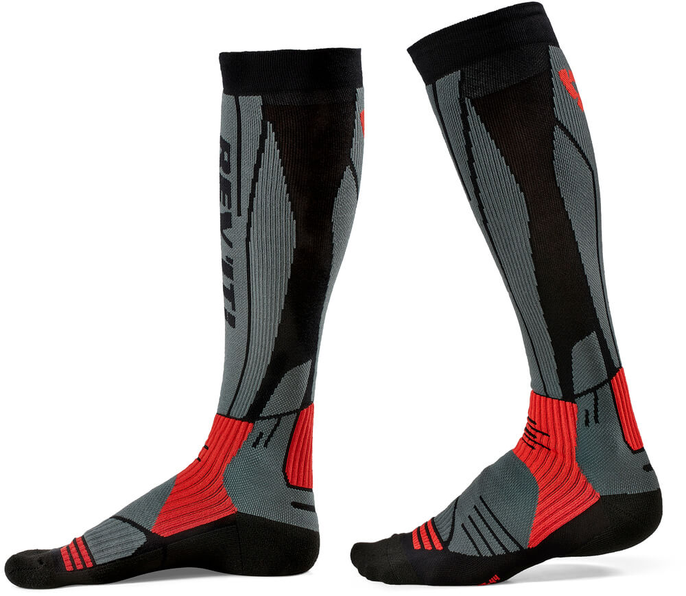 REV'IT Andes Socks Light Grey/Red