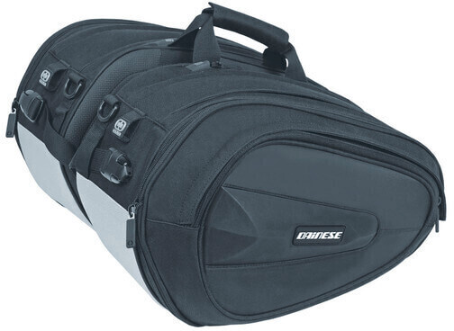 Dainese D-Saddle Motorcycle Bag Stealth Black W01