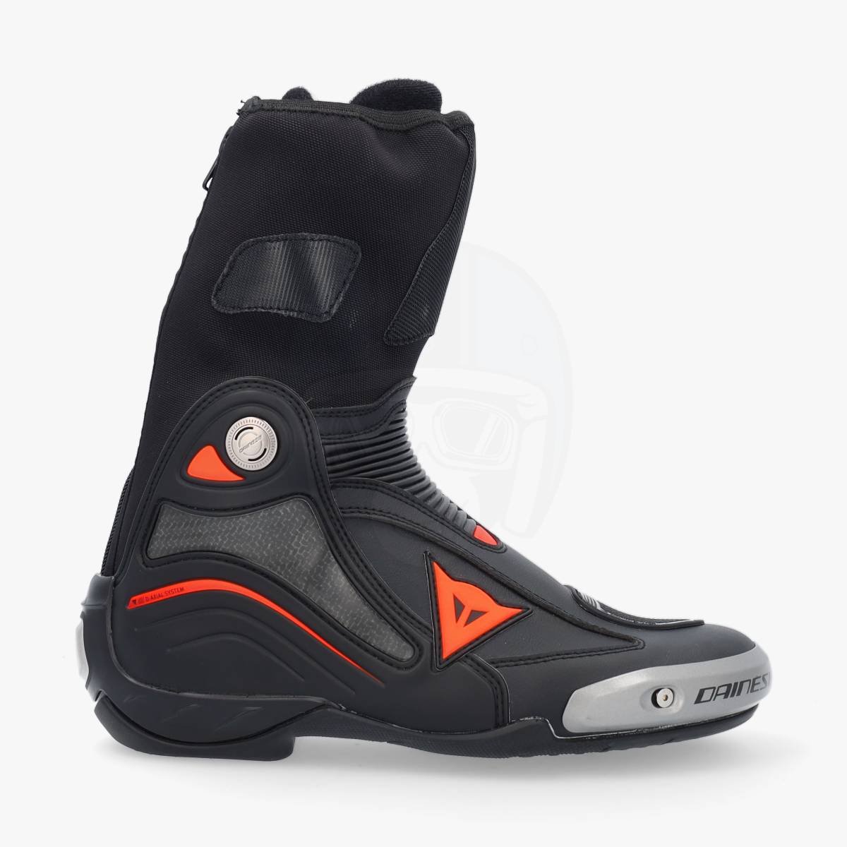 Dainese Axial D1 Boots Black/Red Fluo 628