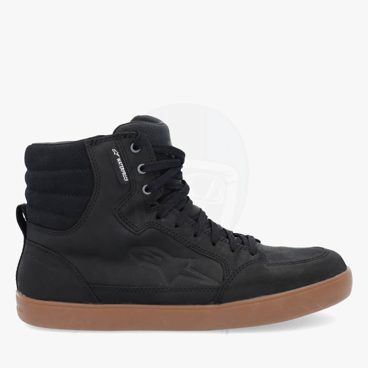 Alpinestars J-6 Waterproof Shoes Black/Gum 1084