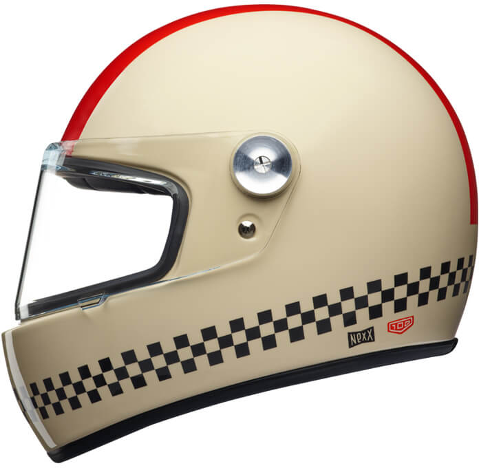 NEXX X.G100R Finish Line Cream/Red