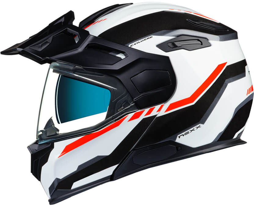 NEXX X.VILIJORD Continental White/Black/Red