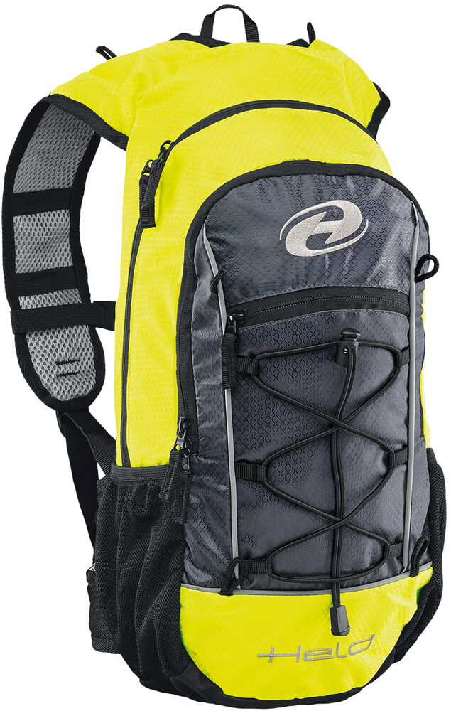 Held To-Go Backpack Black/Neon Yellow 058