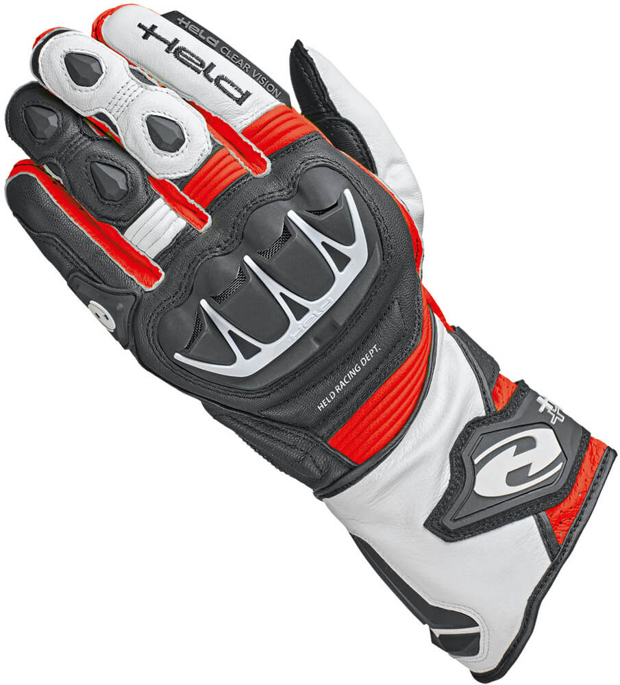 Held Evo-Thrux II Sport Gloves Black/Red 002