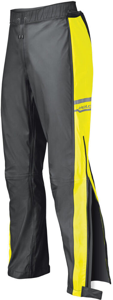 Held Rainstretch Rain Trousers Black/Neon Yellow 058