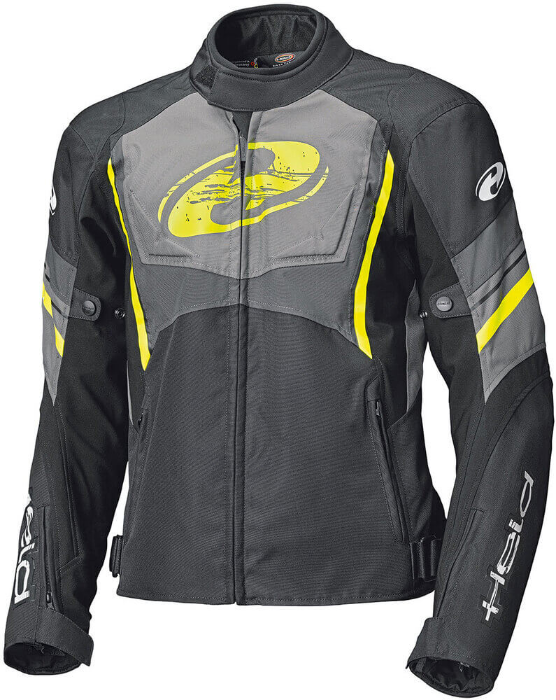 Held Baxley Touring Jacket Black/Neon Yellow 058