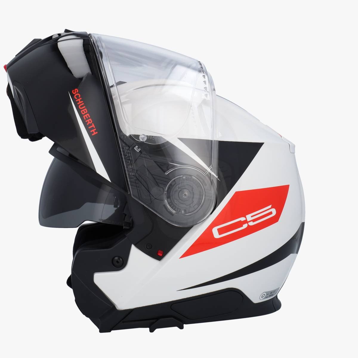 Schuberth C5 Eclipse White/Red 213