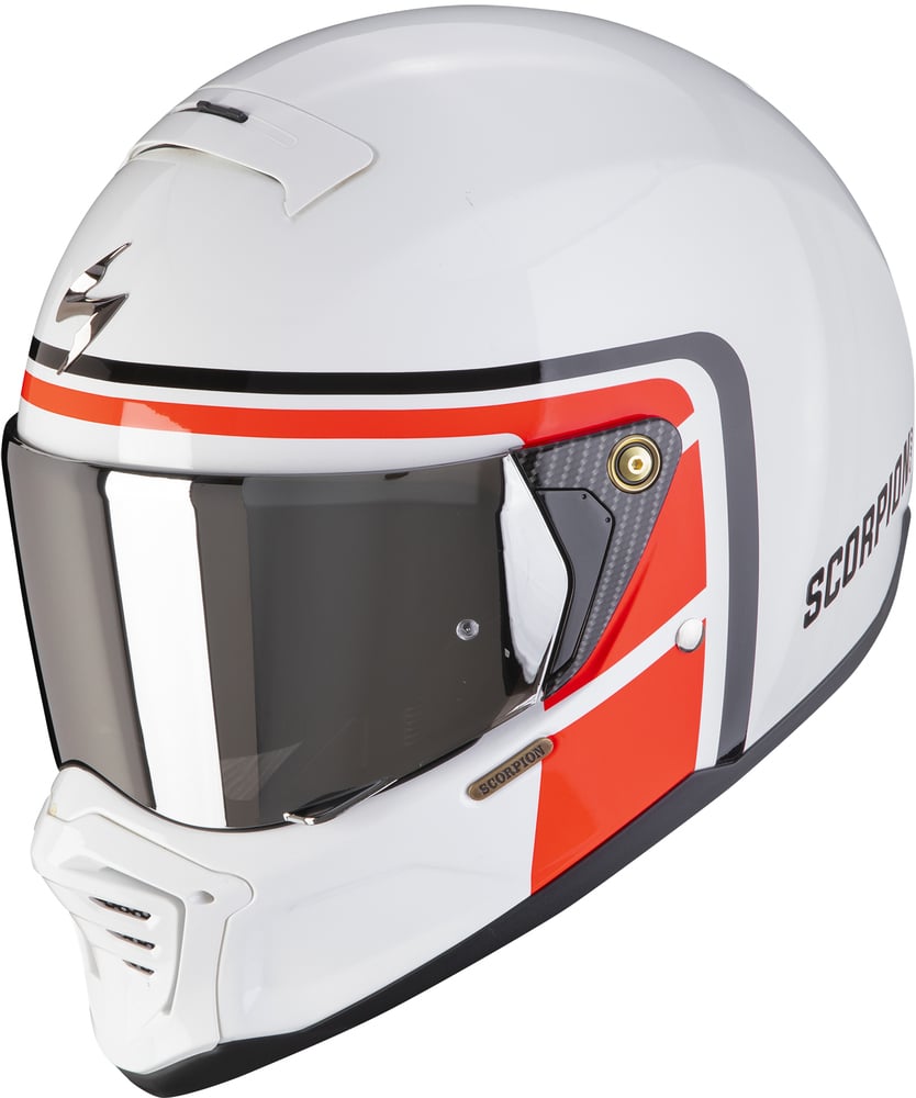 Scorpion EXO-HX1 Nostalgia White/Red/Black
