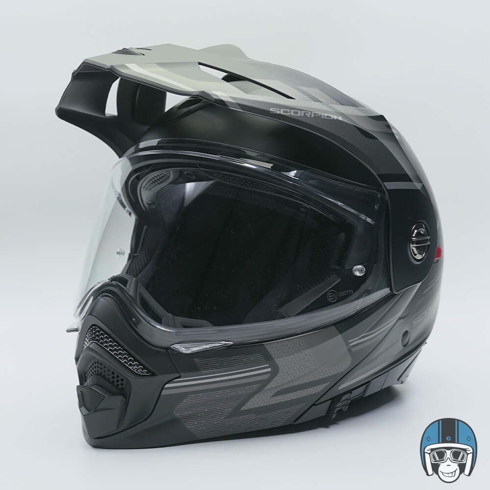 Scorpion ADX-2 Carrera Matt Black/Silver