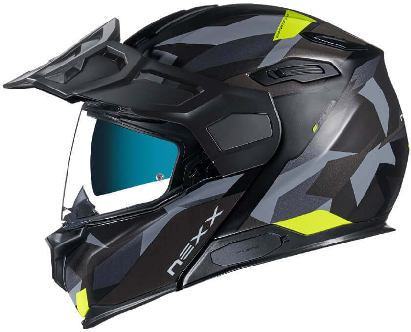 NEXX X.VILIJORD Taiga Black/Neon Matt