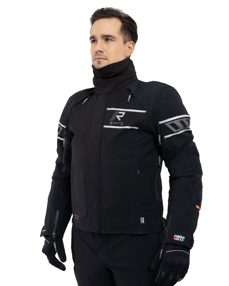 Rukka Rapto-R Jacket Black/Grey 990