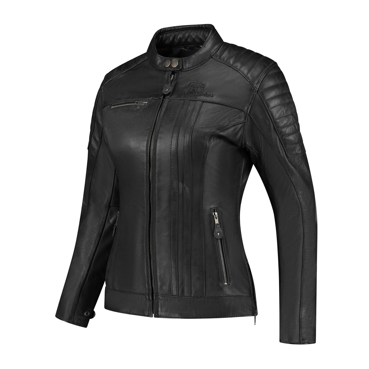 Rusty Stitches Alice Ladies Jacket Black