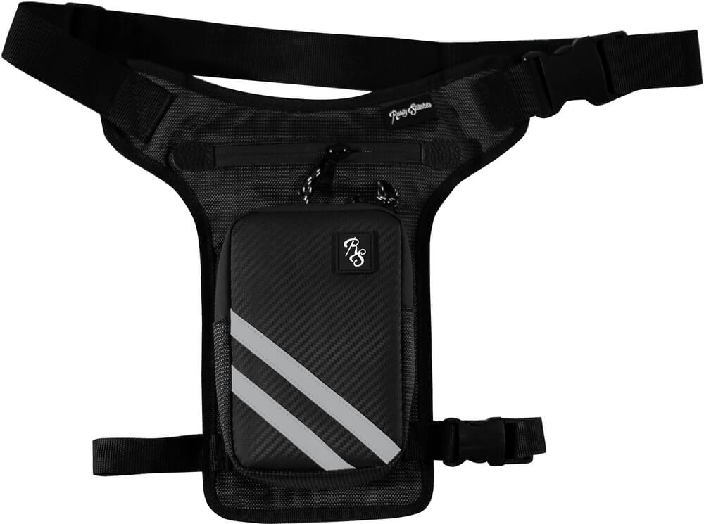 Rusty Stitches Gordon Bag Black/Grey Reflective