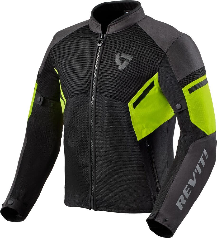 REV'IT GT-R Air 3 Jacket Black/Neon Yellow