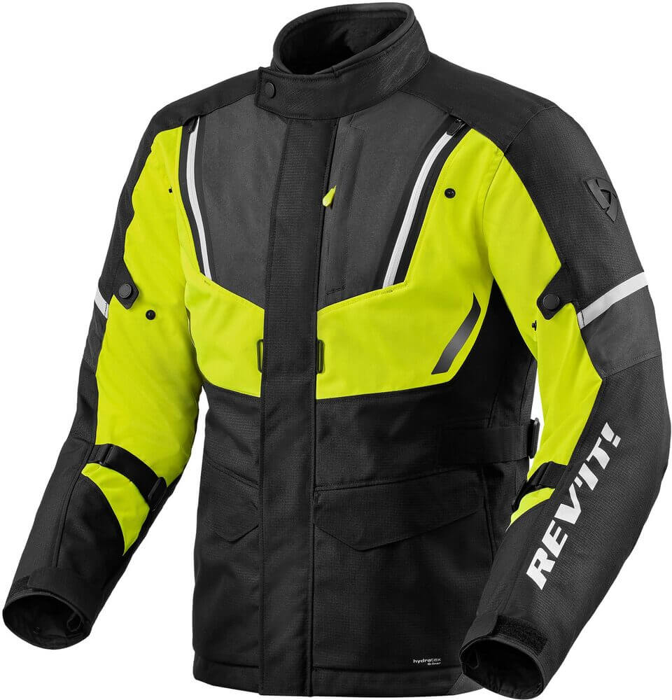 REV'IT Move H2O Jacket Black/Neon Yellow