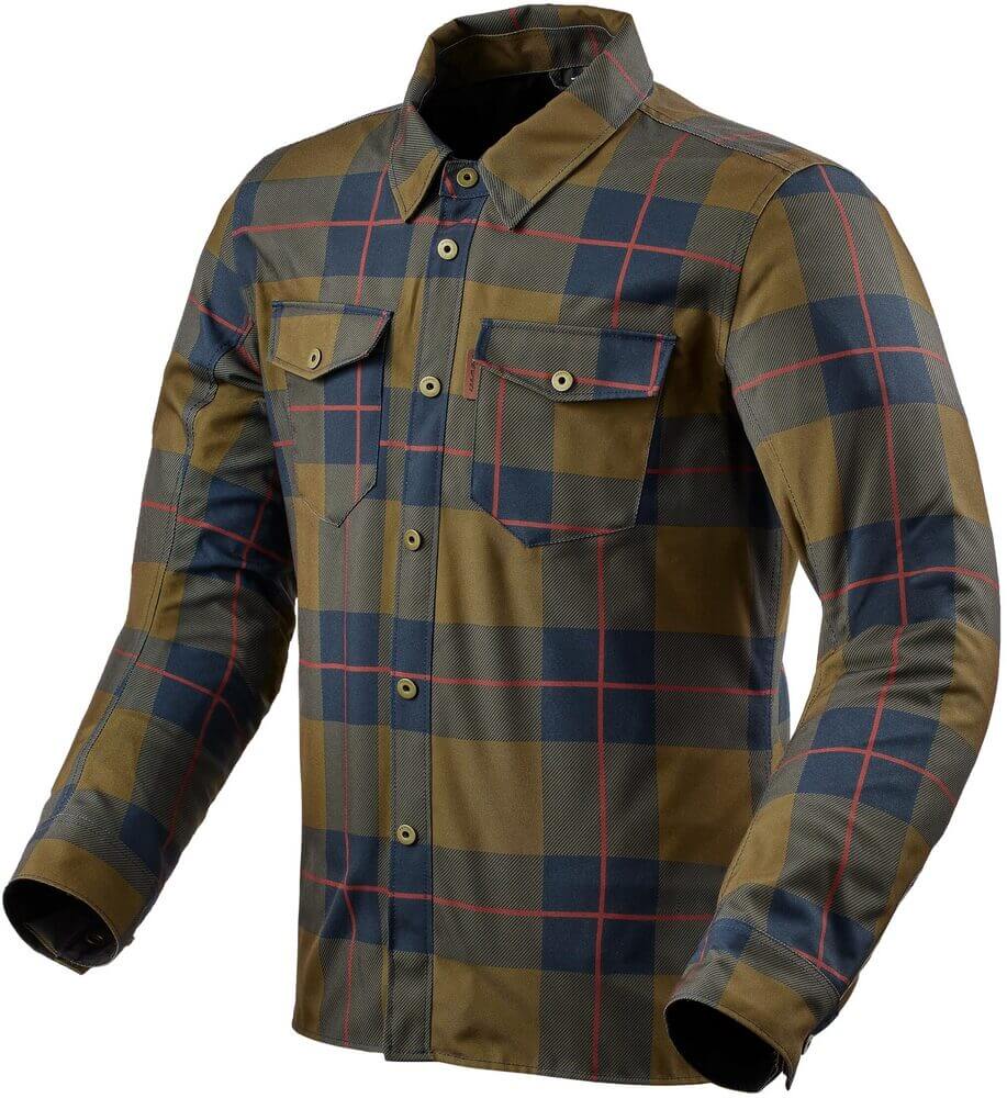 REV'IT Bison 2 H2O Overshirt Ocher Yellow