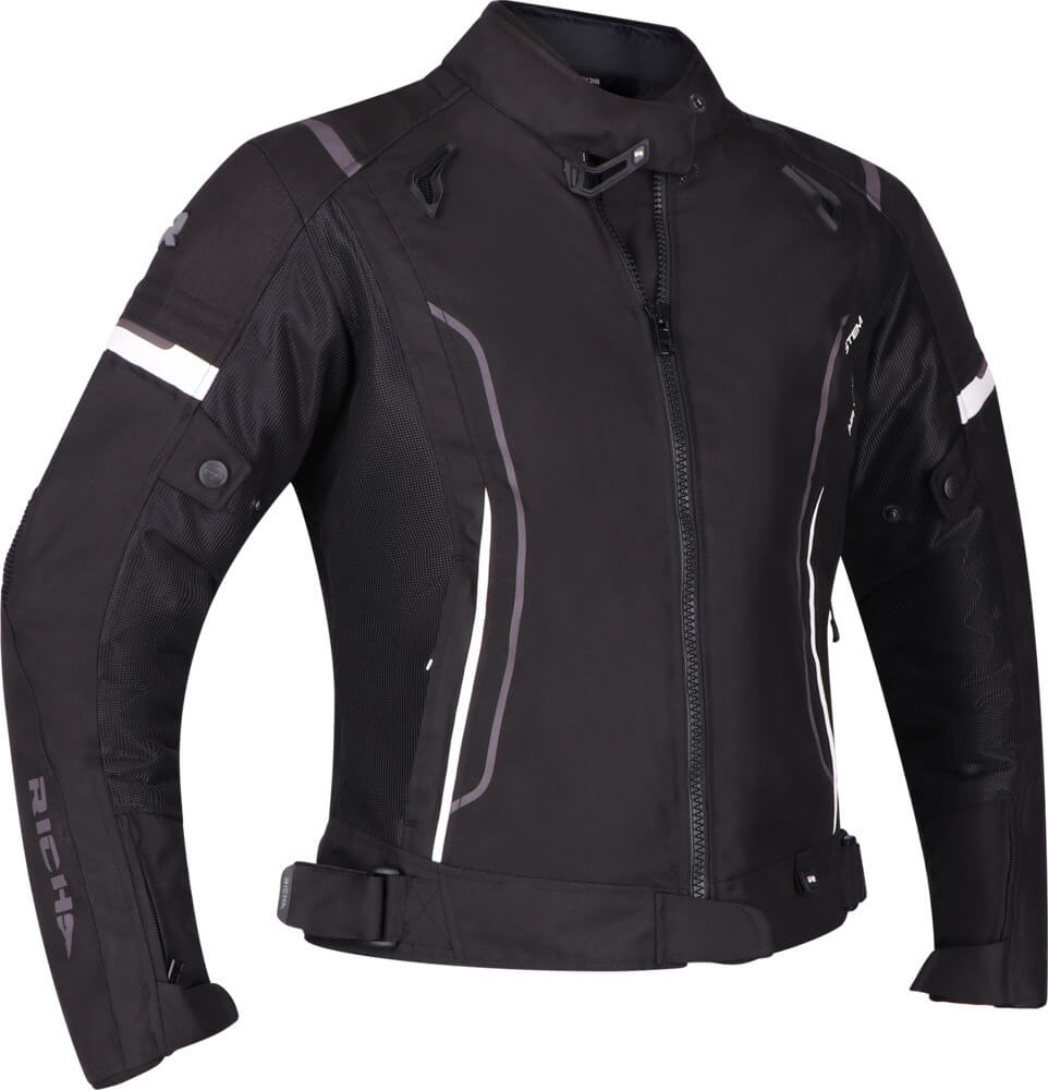 Richa Airstream 3 Lady Jacket Black/White 1800