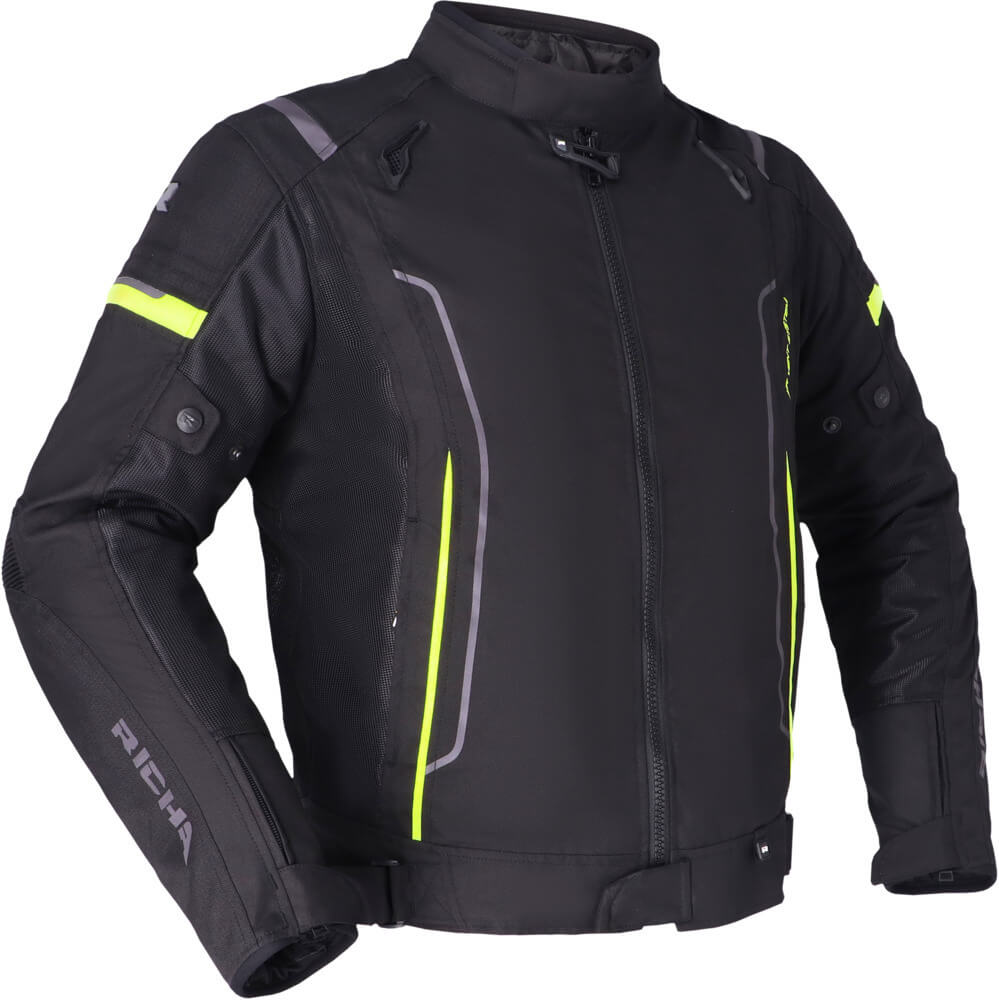 Richa Airstream 3 Jacket Black/Fluo Yellow 1650