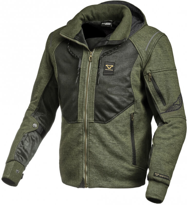 Macna Breeze Hoodie Green/Black 404