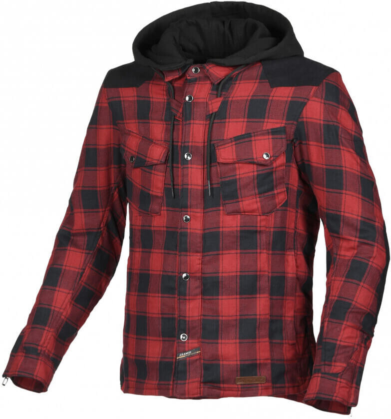 Macna Inland Hoodie Red/Black 310