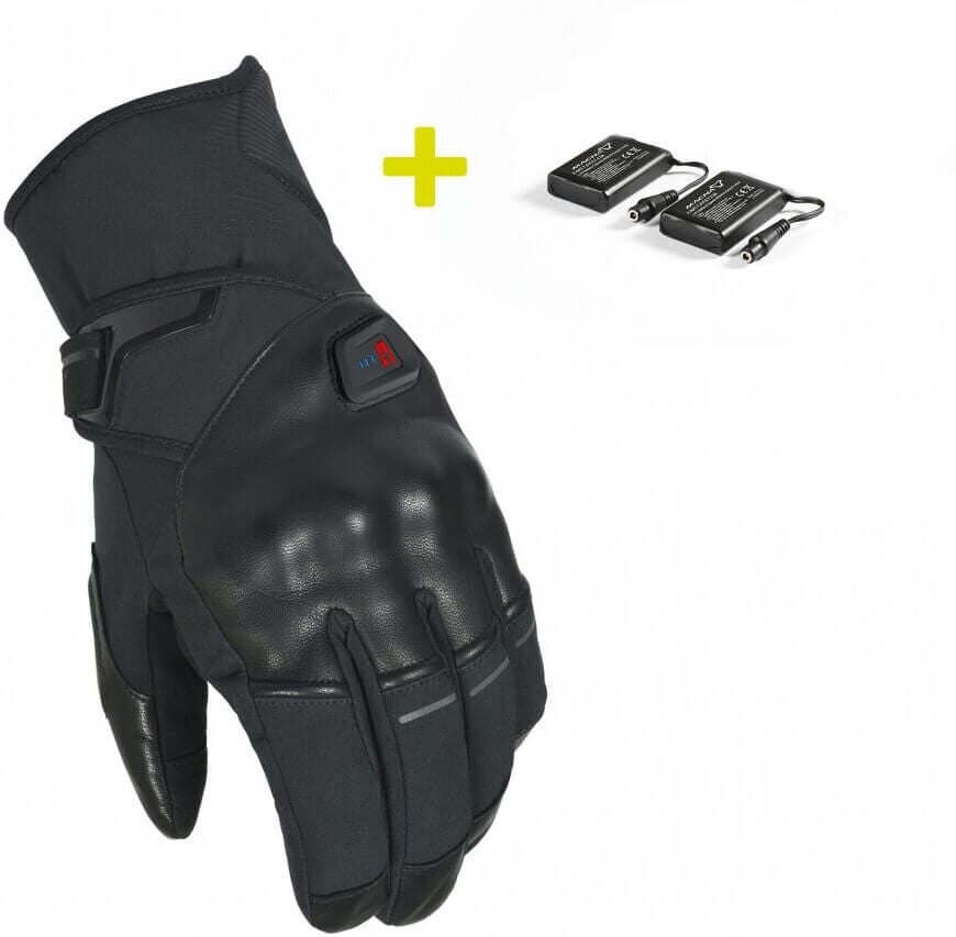 Macna Era RTX Lady Heated Gloves Black + Accu Kit