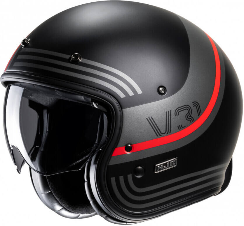HJC V31 Byron Black/Red 813