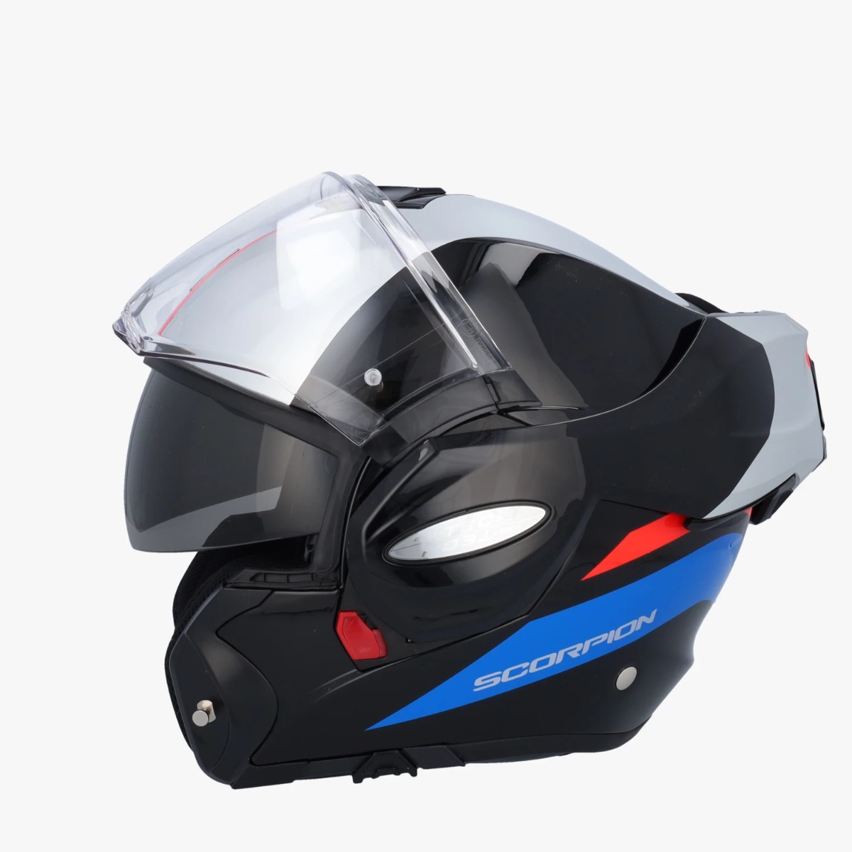 Scorpion EXO-Tech EVO Forza Black/Silver/Red