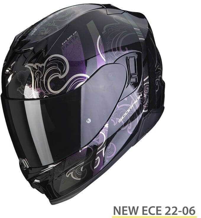 Scorpion EXO-520 EVO AIR Fasta Black Chameleon