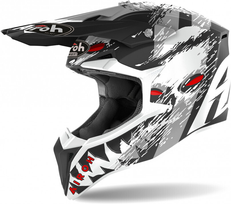 Airoh Wraap Demon White/Black