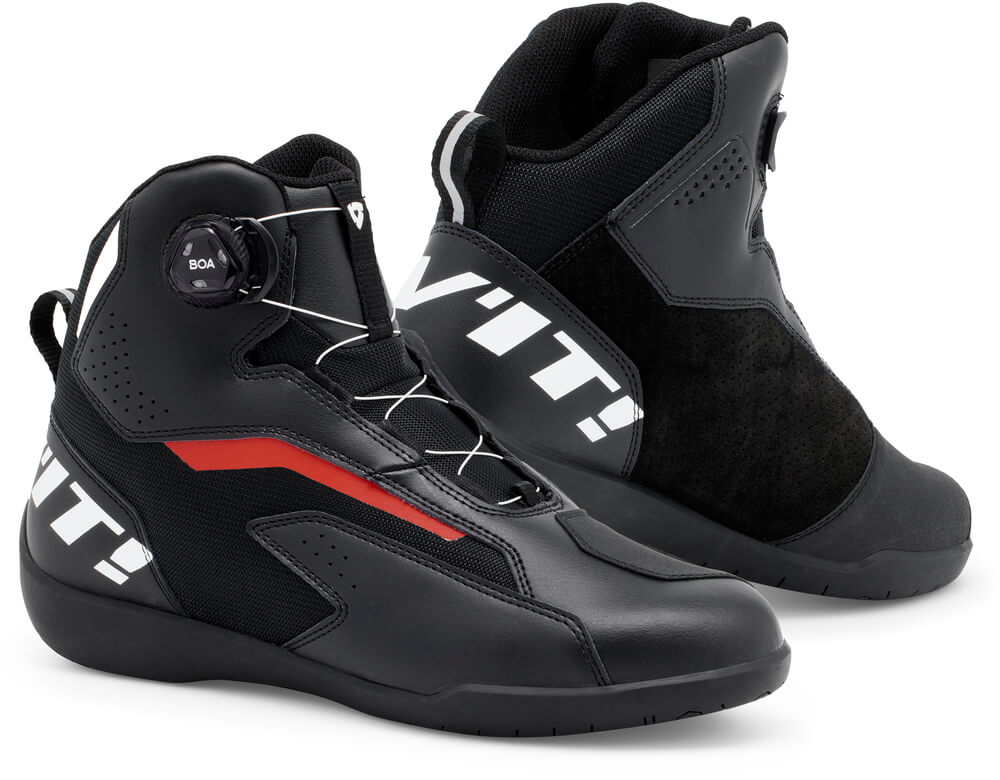 REV'IT Jetspeed PRO Shoes Black/Red