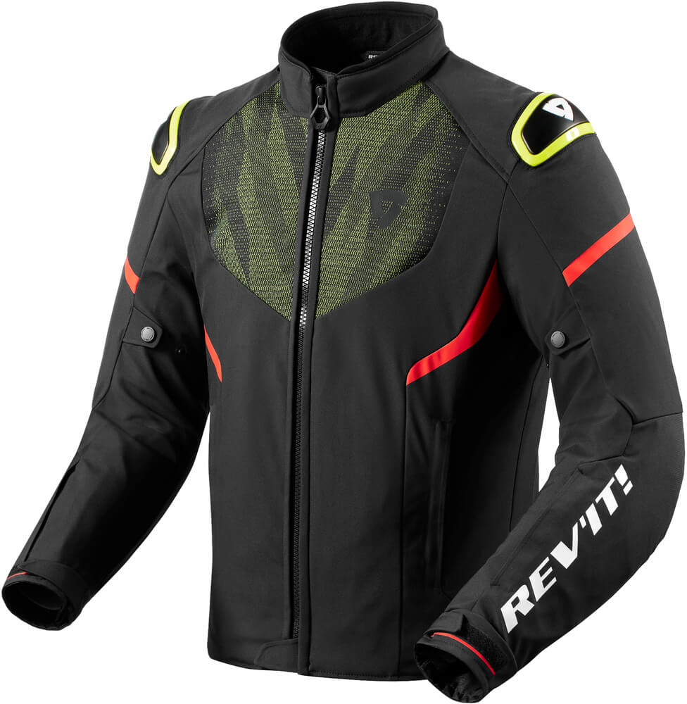 REV'IT Hyperspeed 2 H2O Jacket Black/Neon Yellow