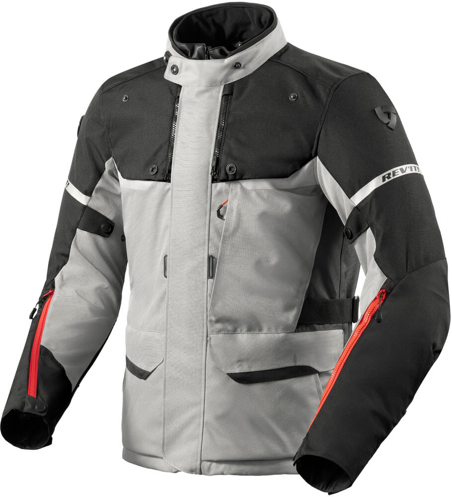 REV'IT Outback 4 H2O Jacket Silver/Black