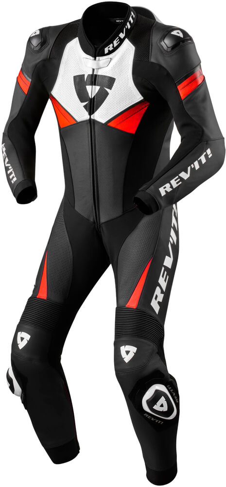 REV'IT Argon 2 One Piece Black/Neon Red