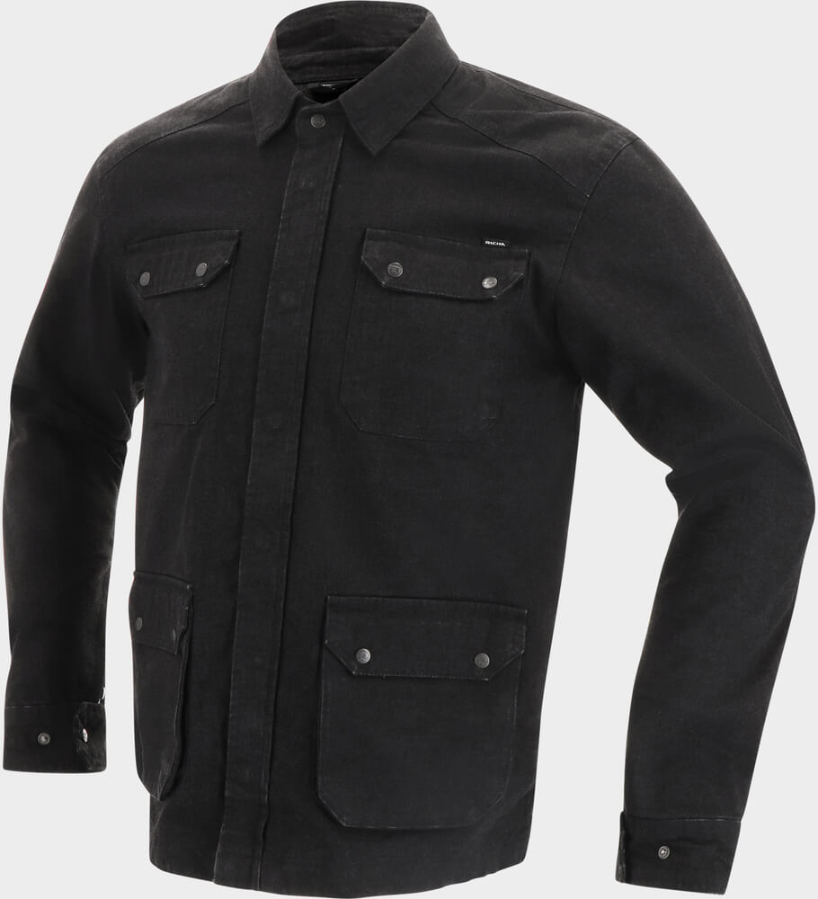 Richa London Jacket Black 100