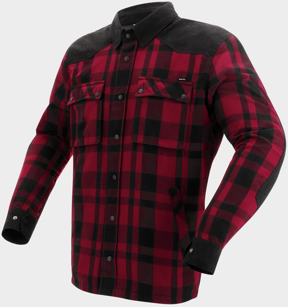 Richa Wisconsin WP Jacket Black/Burgundy 1200