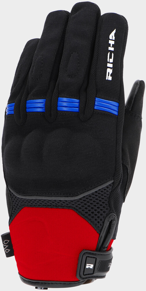 Richa Scope WP Gloves Black/Red/Blue 400