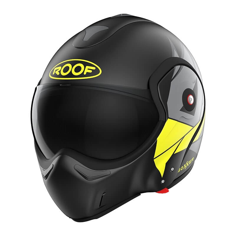 ROOF RO9 Boxxer Hawk Matt Black/Yellow