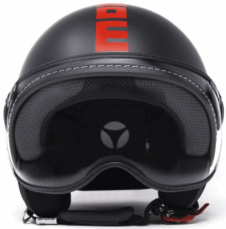 Momo FGTR Classic Fluo Matt Black/Red 012