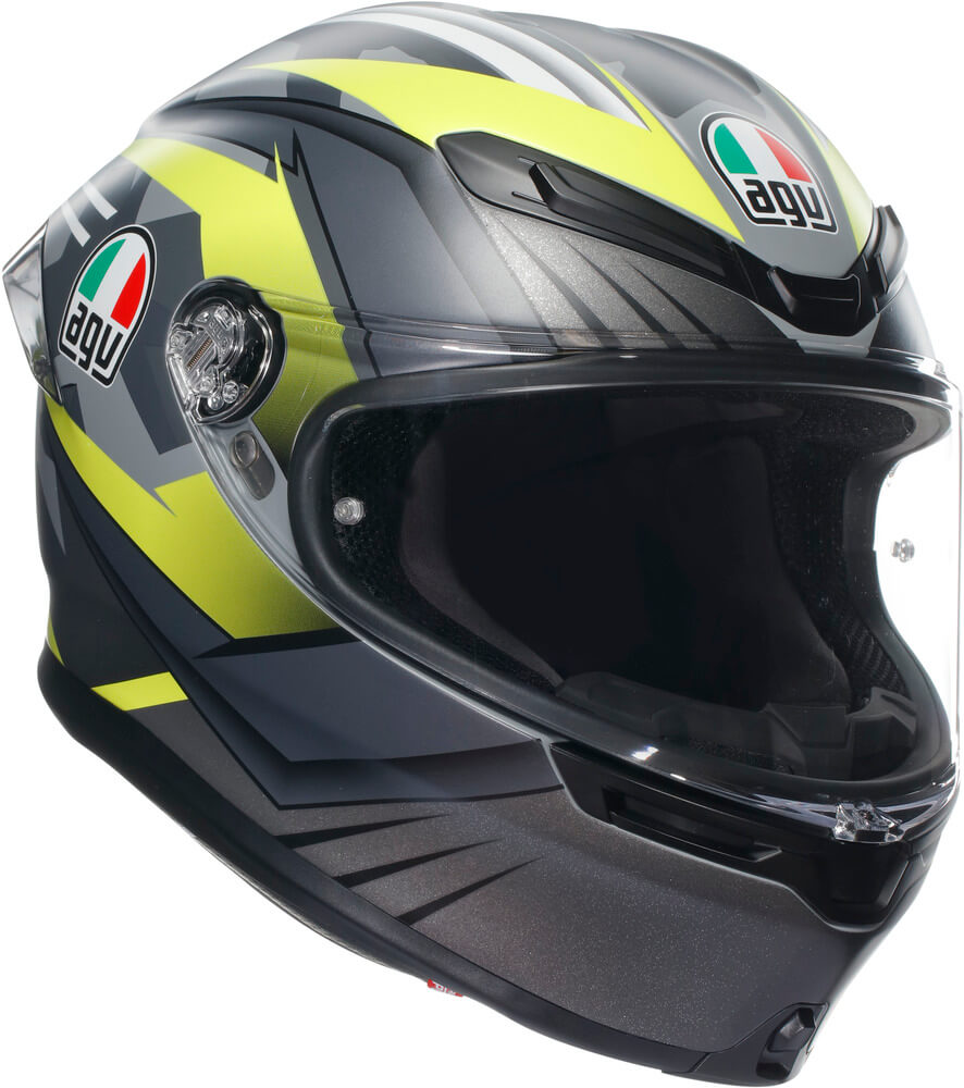AGV K6 S Excite Matt Camo/Yellow Fluo