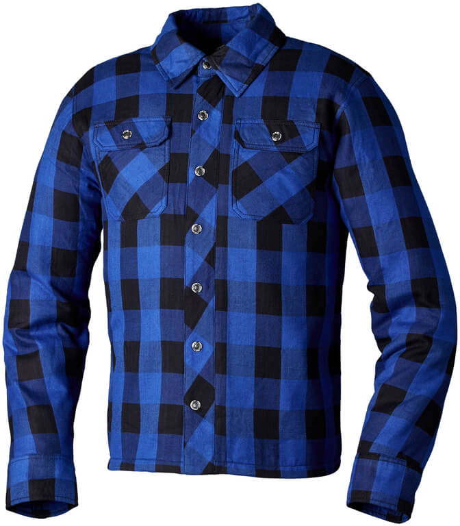 RST RST X KEVLAR® Lumberjack CE Jacket Blue Check