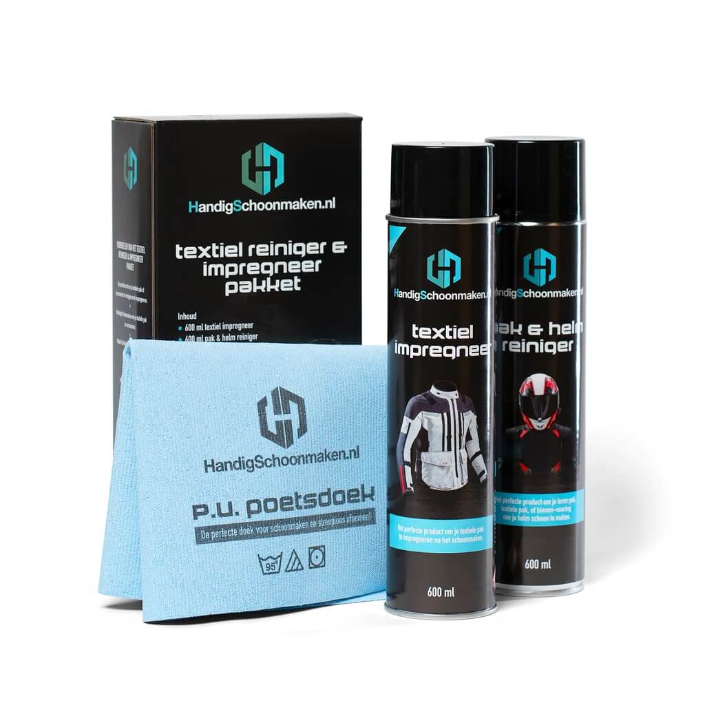 Handig Schoonmaken Textiel reiniger & impregneer pakket