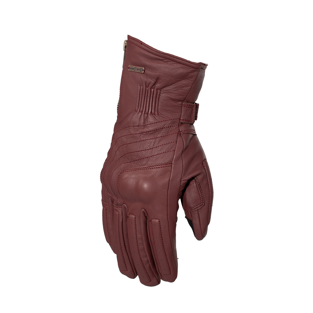 Rusty Stitches Ray Gloves Maroon 458