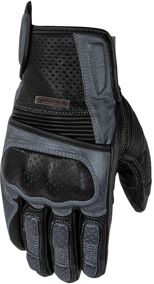 Rusty Stitches Zeke Gloves Black-Grey 219