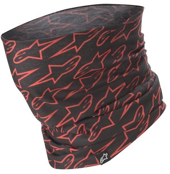 Alpinestars Astars Neck Tube Black Red Fluo 1030