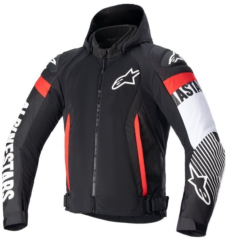 Alpinestars Zaca Air Jacket Black White Red Fluo 1231