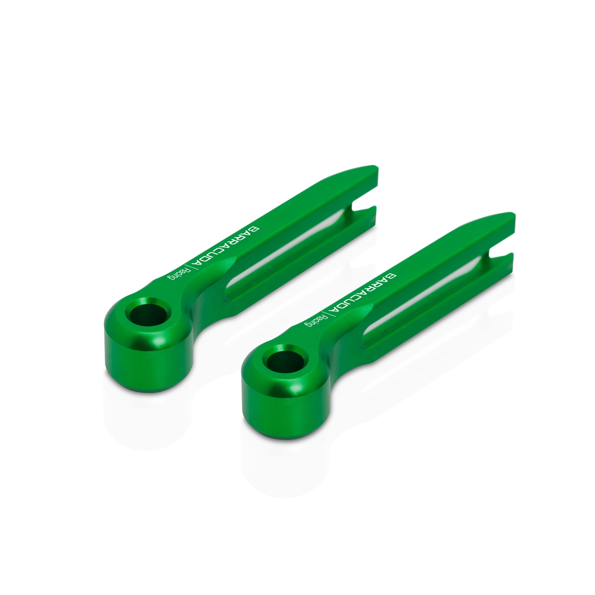 Kit End Levers Aluminum Green (Pair) N1027/V