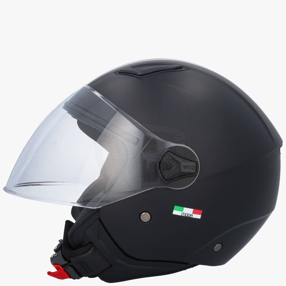 VITO Jet Moda Bambino Matt Black Kinderhelm